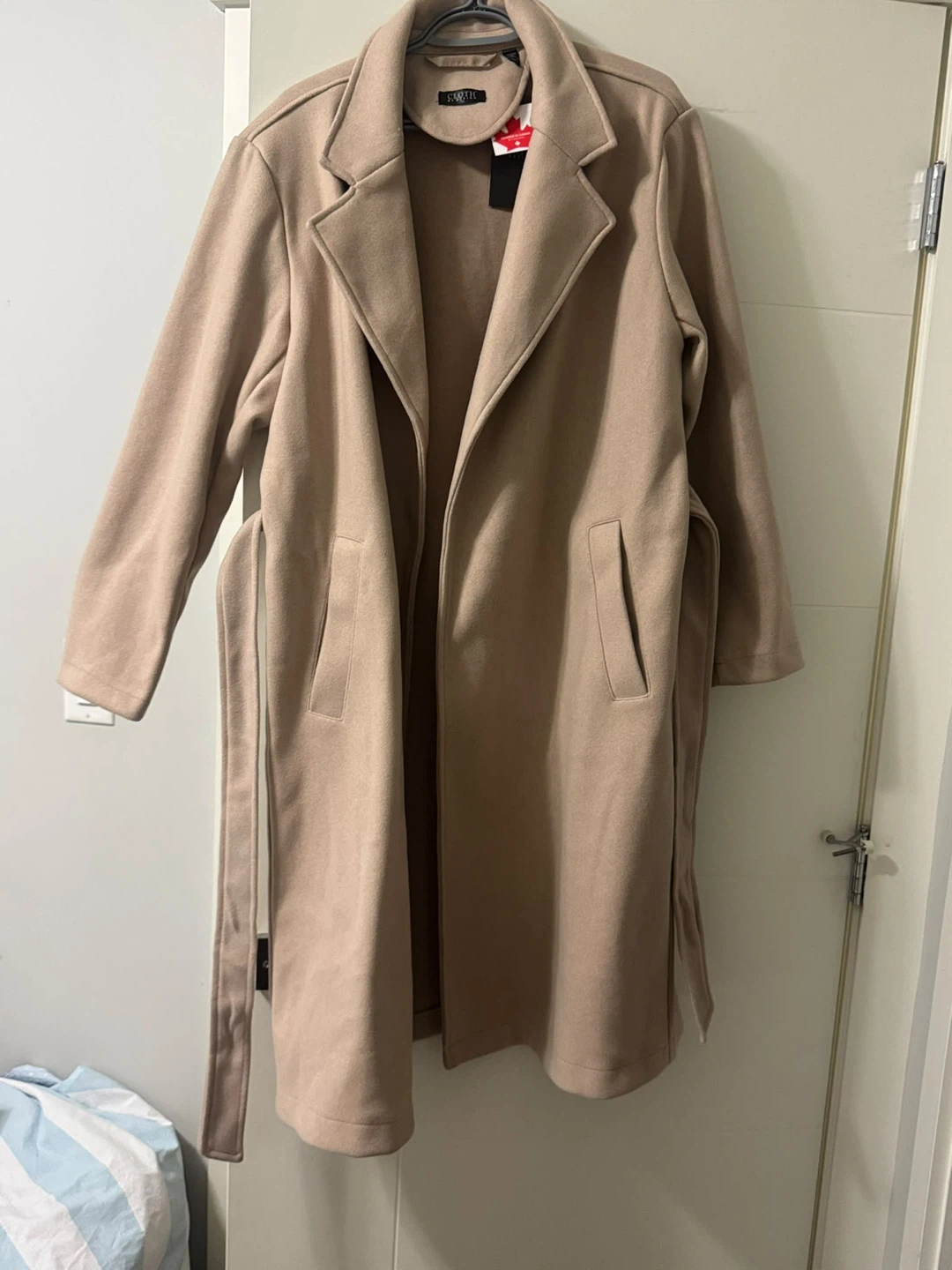 Cloth By Design Beige Trench Coat - photo 5