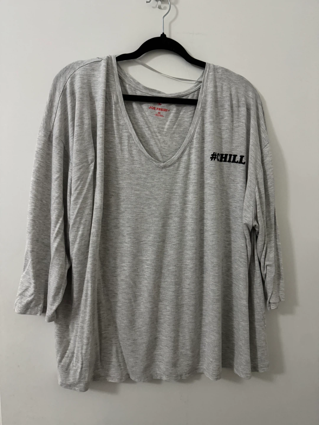 Joe Fresh Plus Grey Chill Graphic T-Shirt