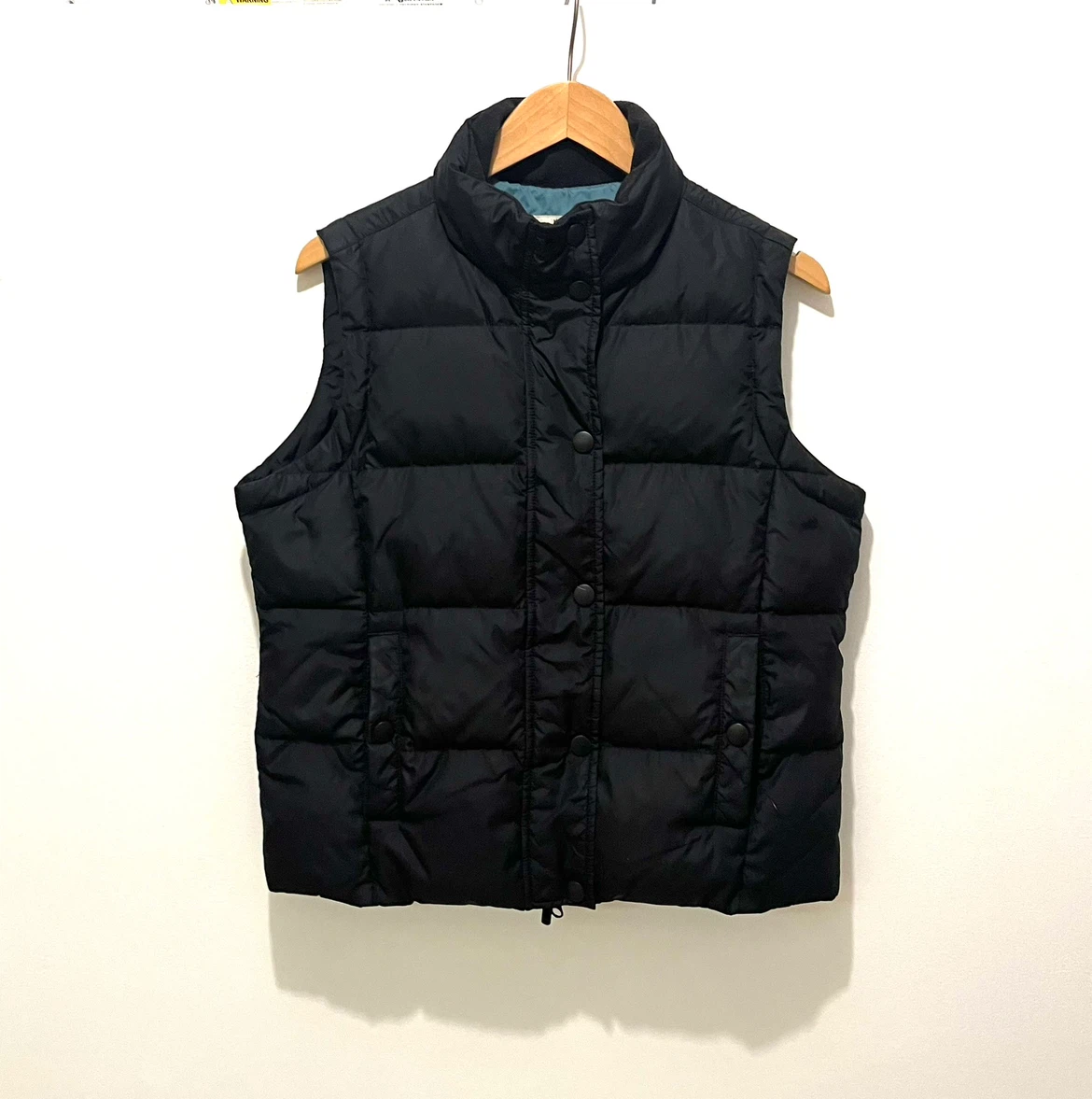Ladies - Small-Medium Black Down Filled Fall or Winter Vest