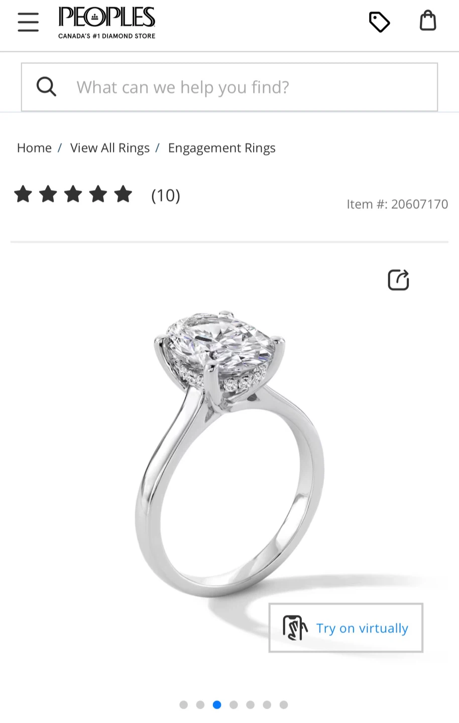 Peoples Engagement Ring - photo 2