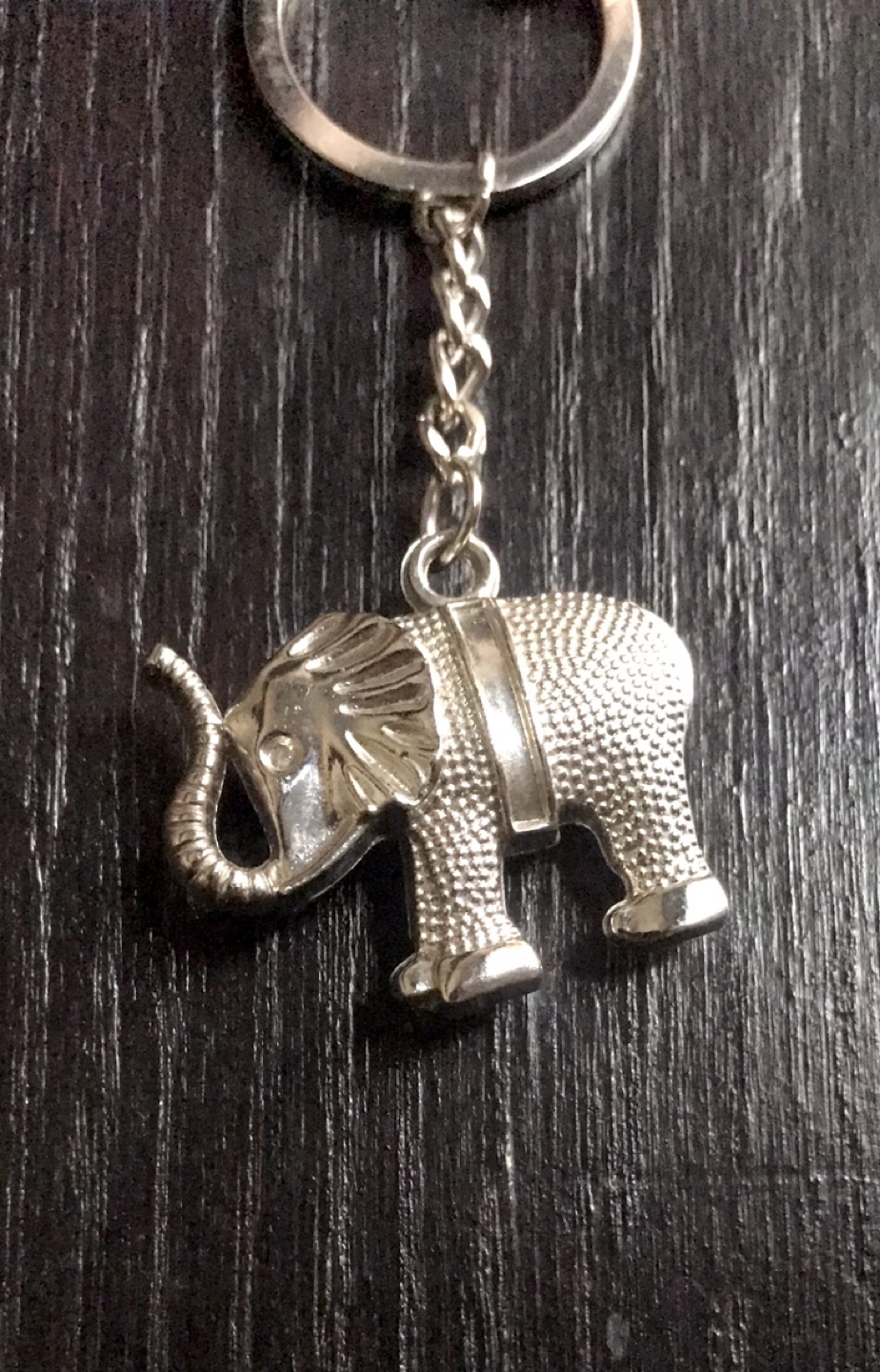 Beautiful Silver Elephant ✨Keychain or Ornament - photo 2