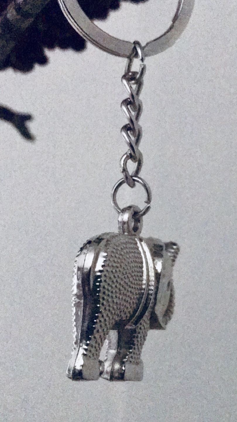 Beautiful Silver Elephant ✨Keychain or Ornament - photo 3
