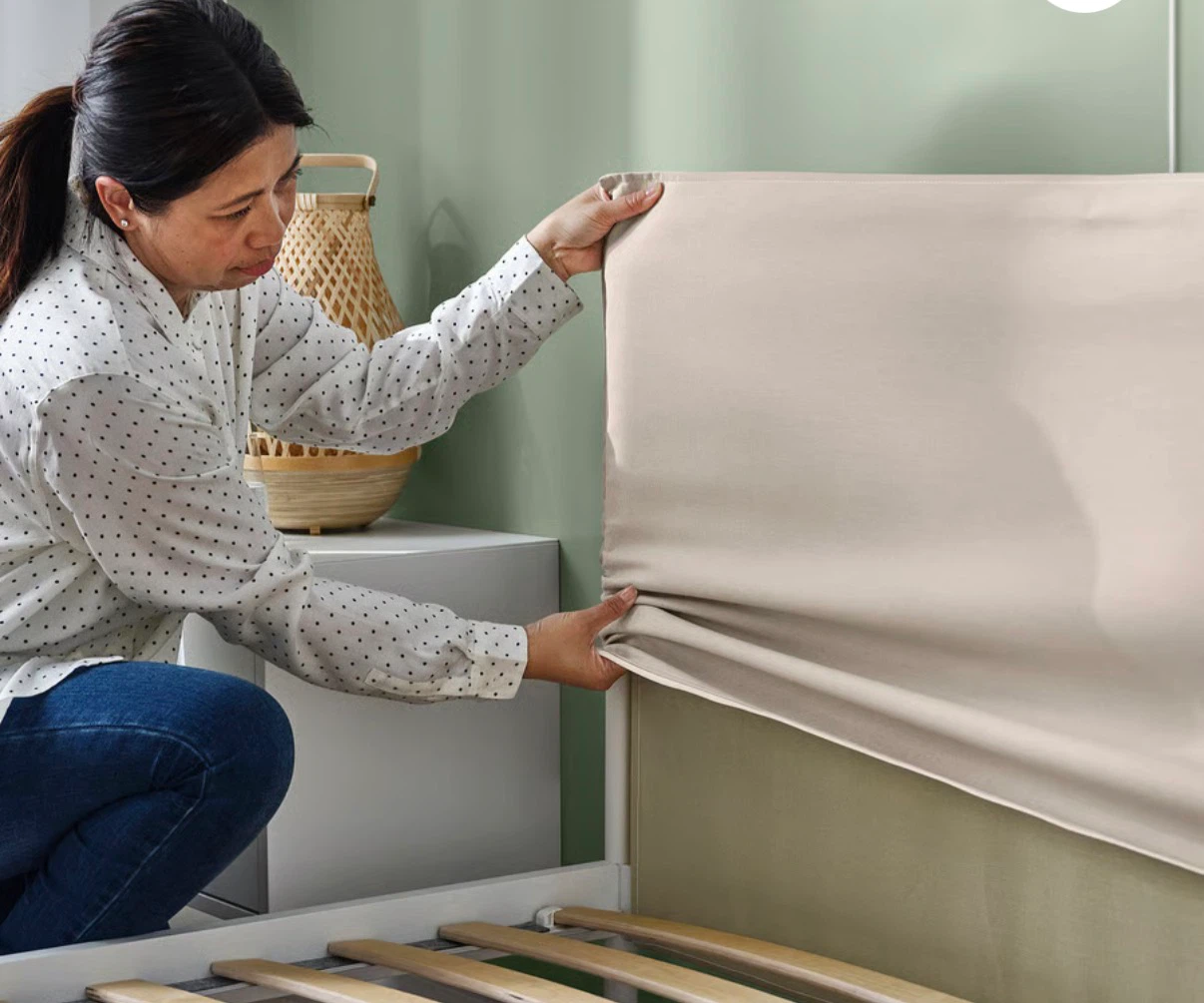 IKEA IDANAS Upholstered Bed Frame - photo 2