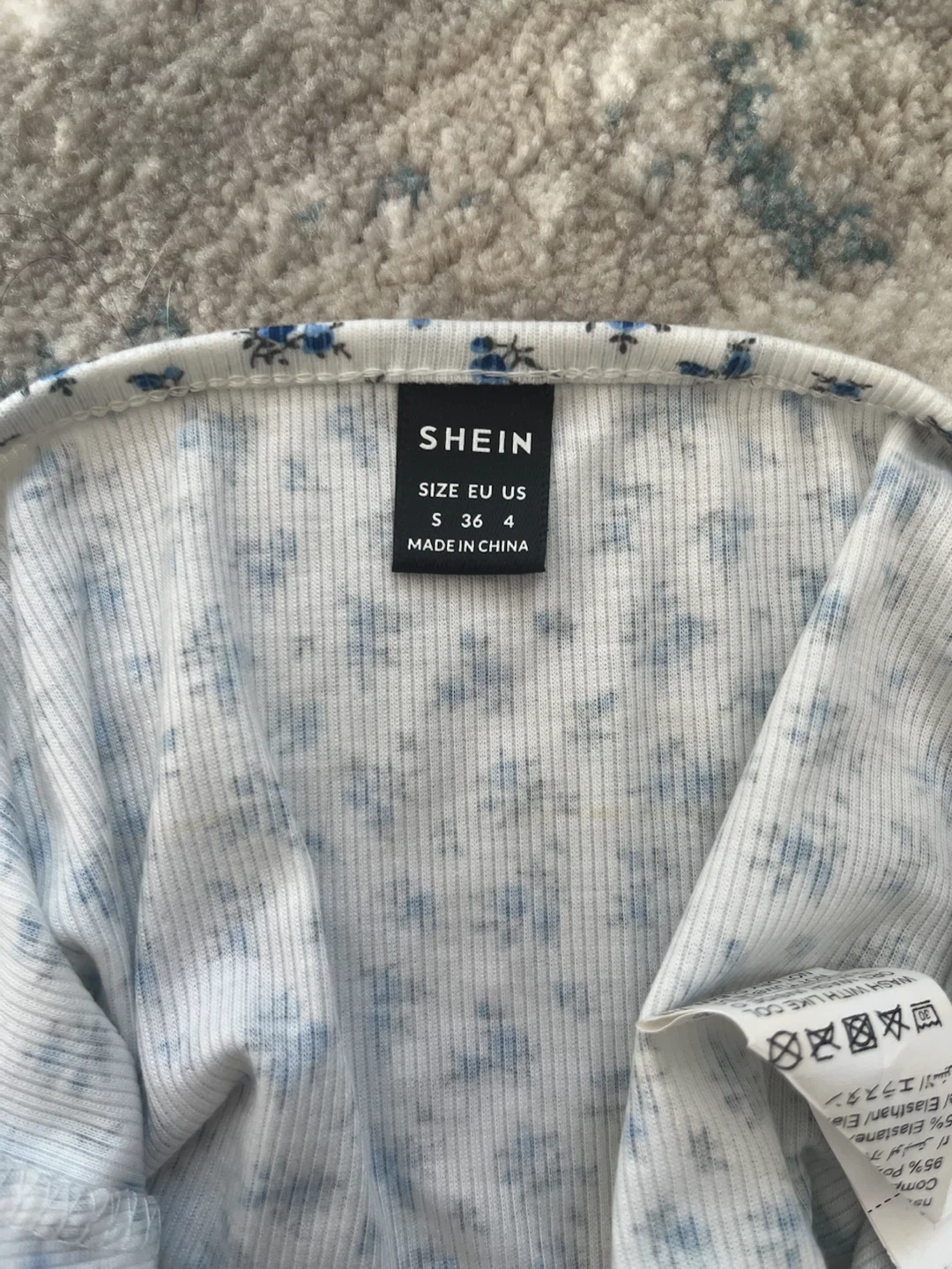 SHEIN Floral Halter Top - photo 2