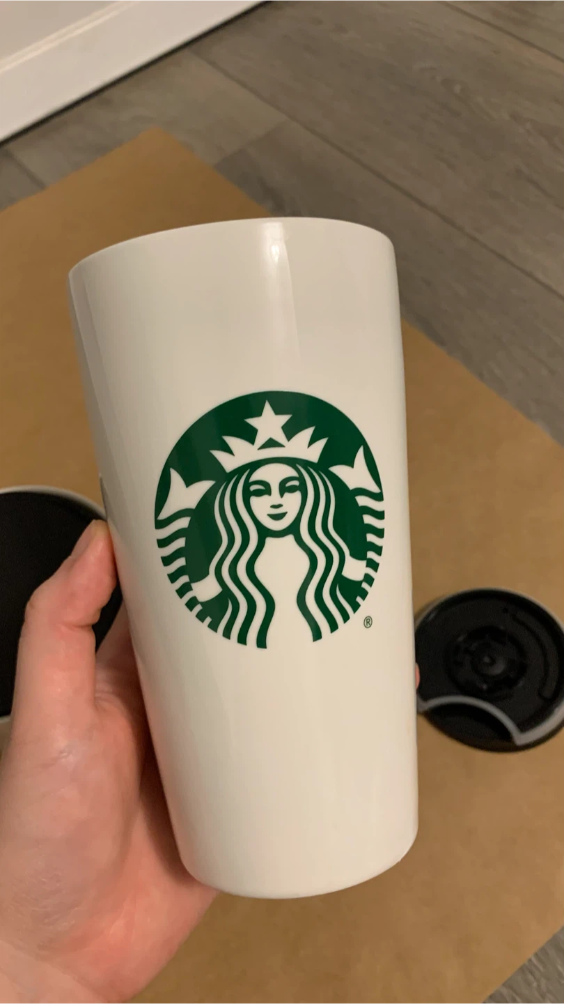 Starbucks Ceramic Tumbler with Lid – Never Used - photo 5