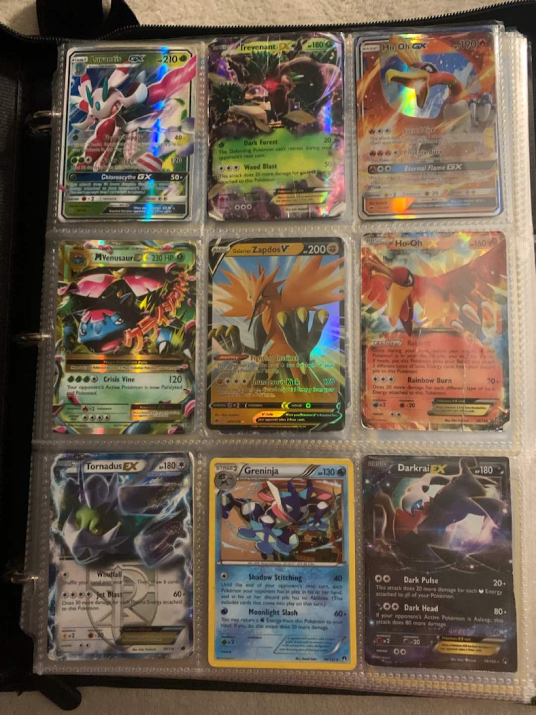 Assorted Pokemon Card binder