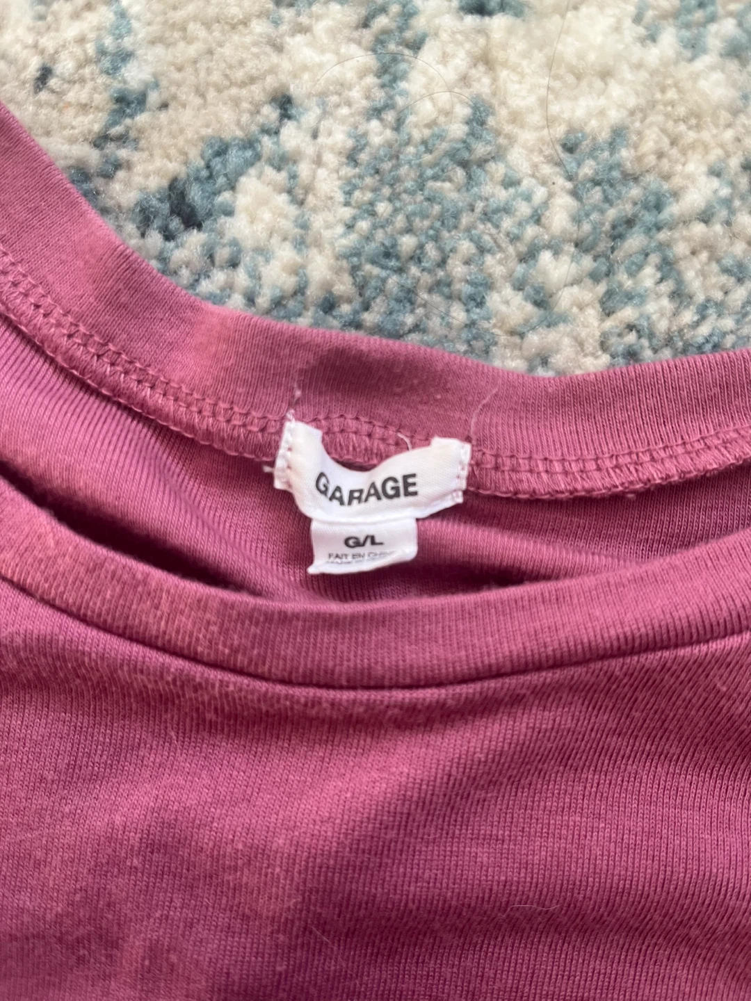Garage Pink Crop Top - photo 2