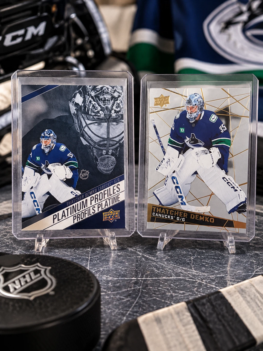 Upper Deck 2026-27 Thatcher Demko Vancouver Canucks Hockey Cards