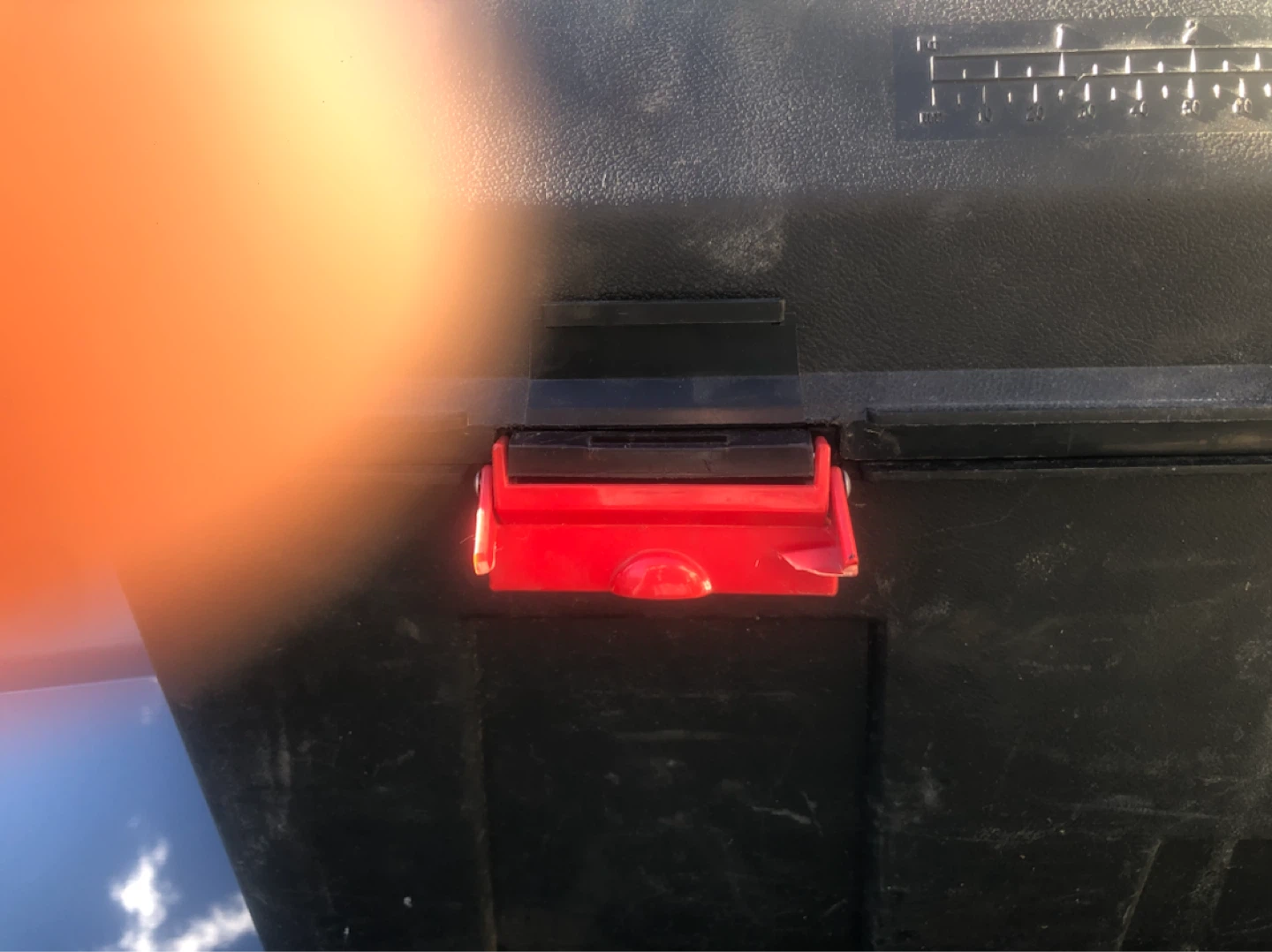 Black Plastic Toolbox - photo 3