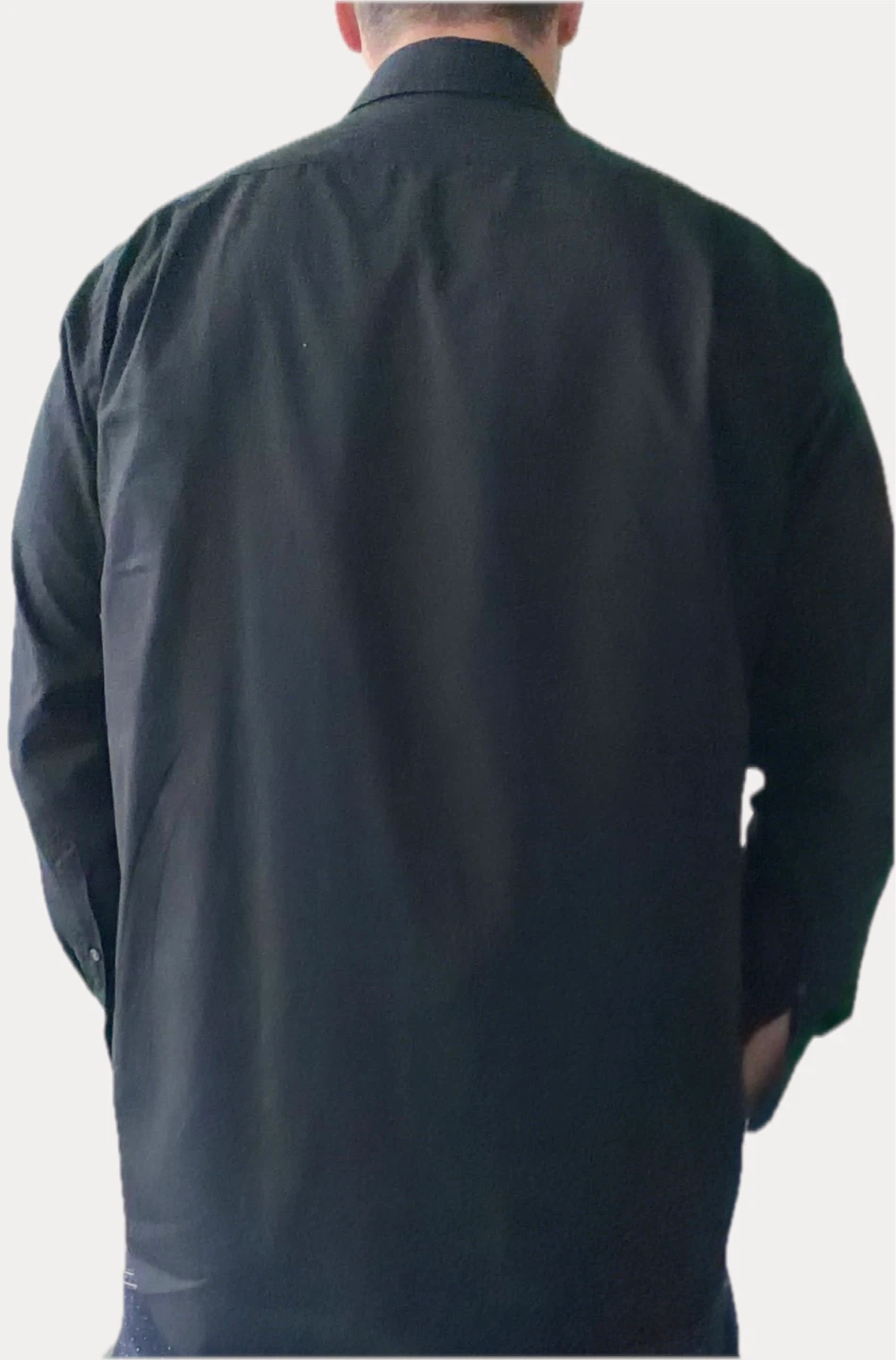 Uniqlo Black Long Sleeve dress Shirt - photo 2