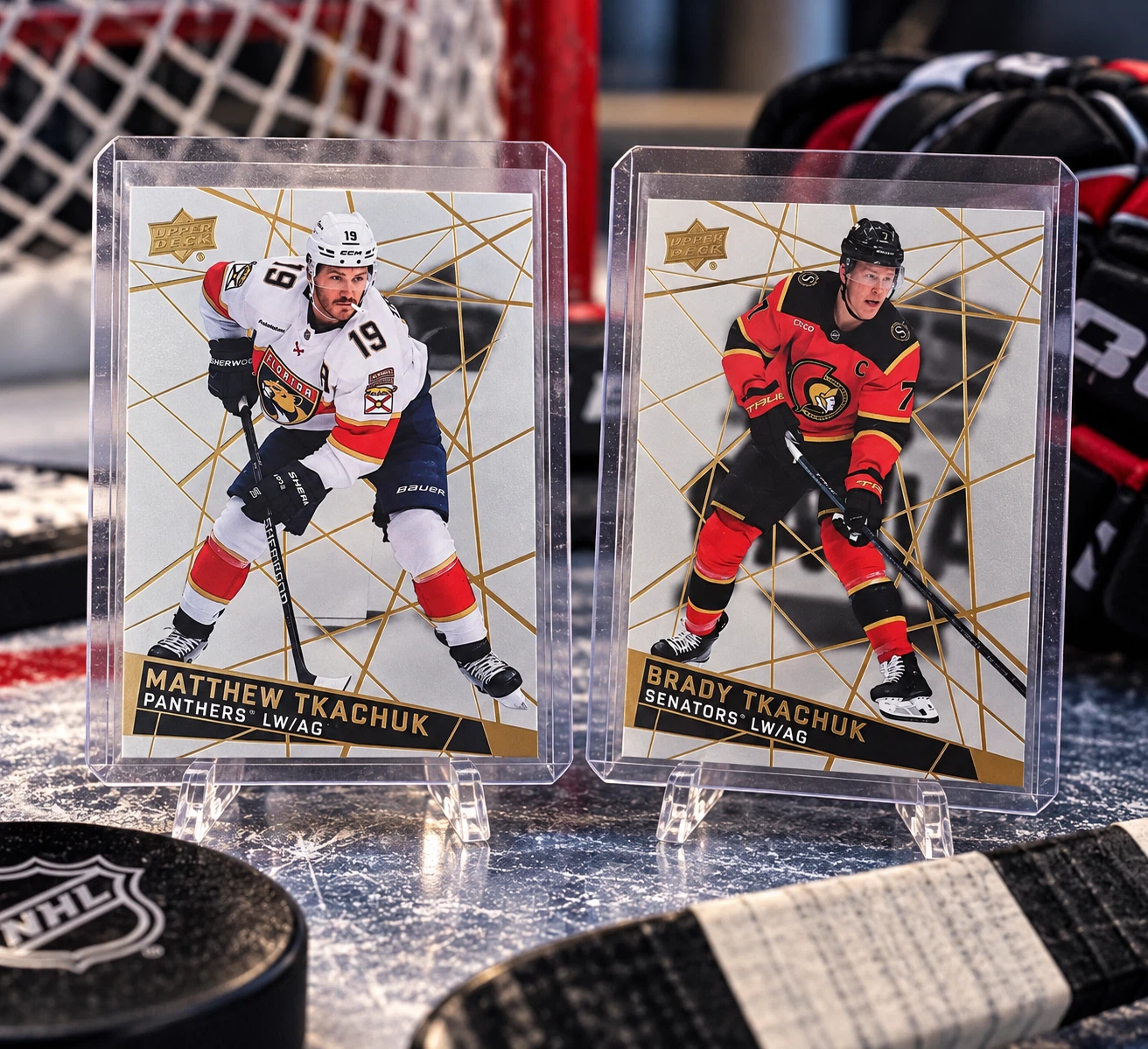Upper Deck 2026-27 Tim Horton’s Tkachuk Brothers Hockey Cards