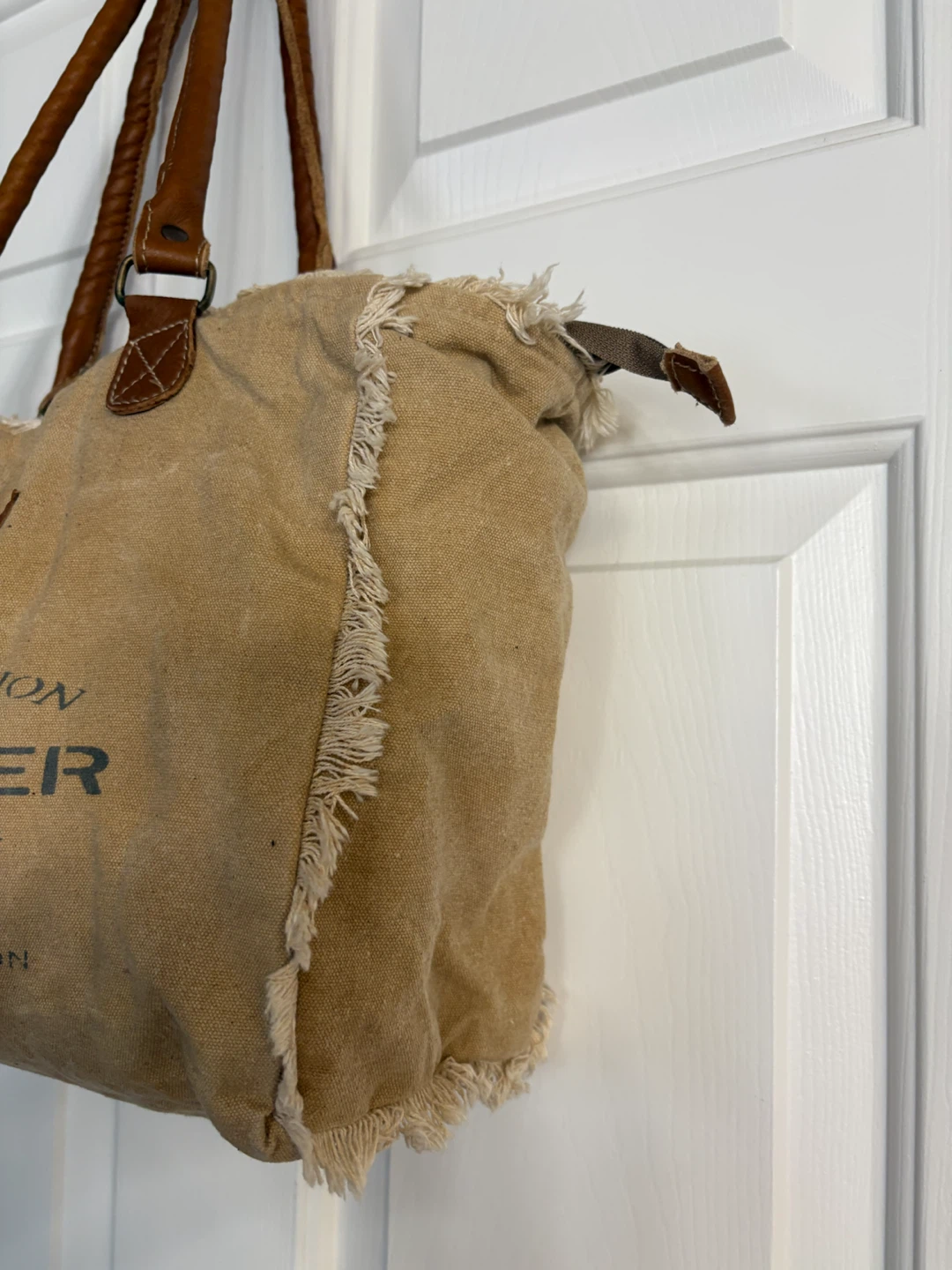 “Sel de Mer” Upcycled Canvas Tote Bag - photo 5