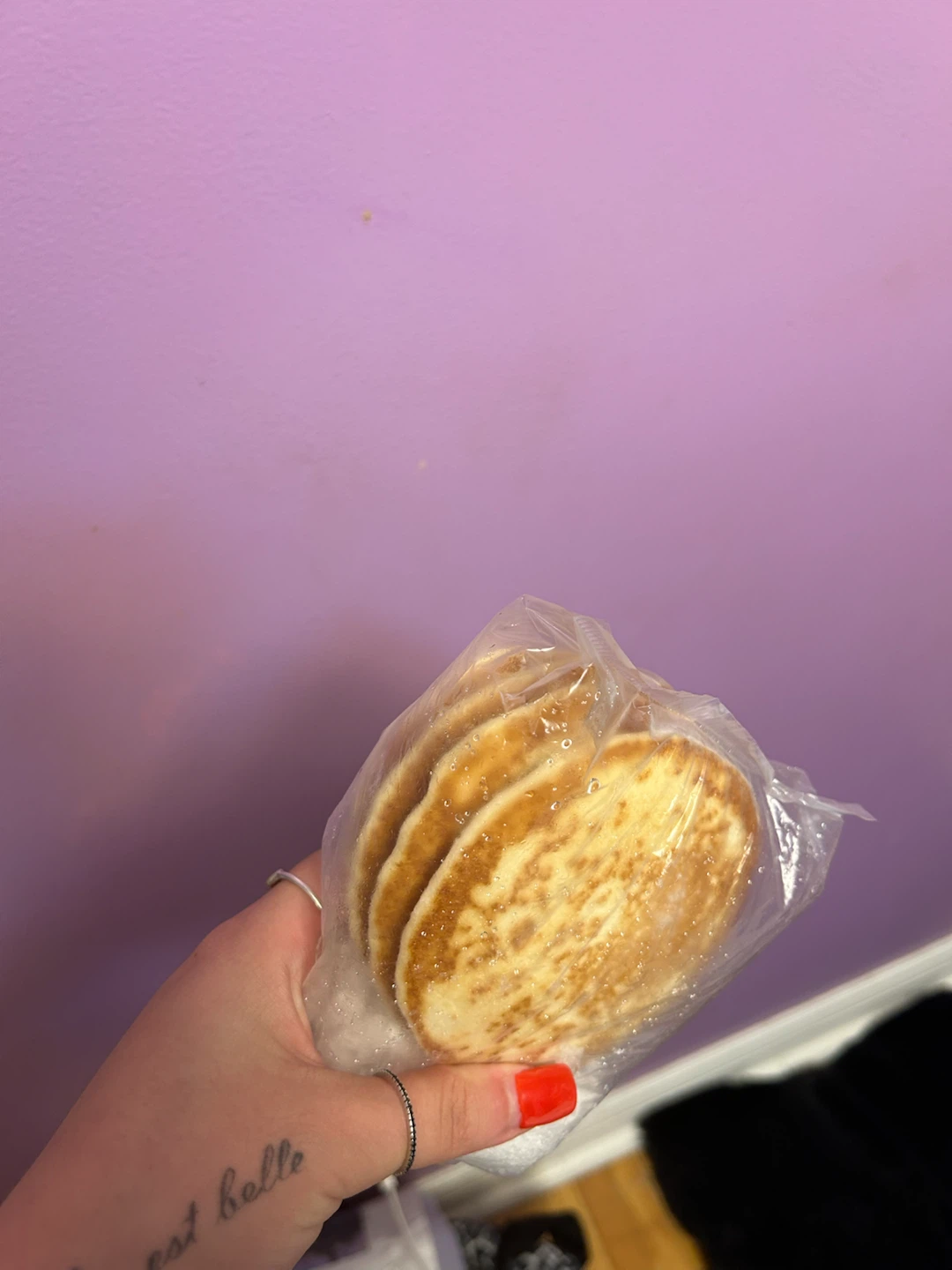 Unopened bag of Frozen pancakes #freecycle