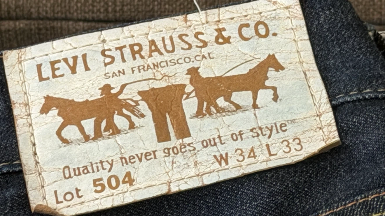 Levi's 504 Straight Jeans W34 L33 - photo 2