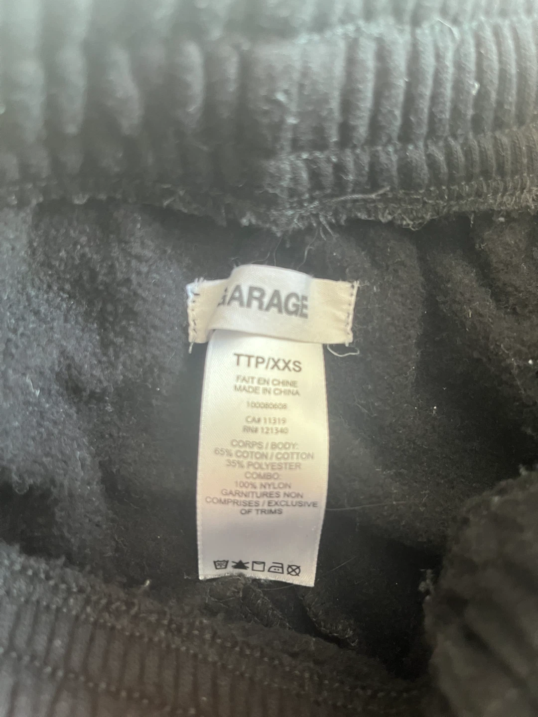 Garage Black Cargo Joggers - photo 2