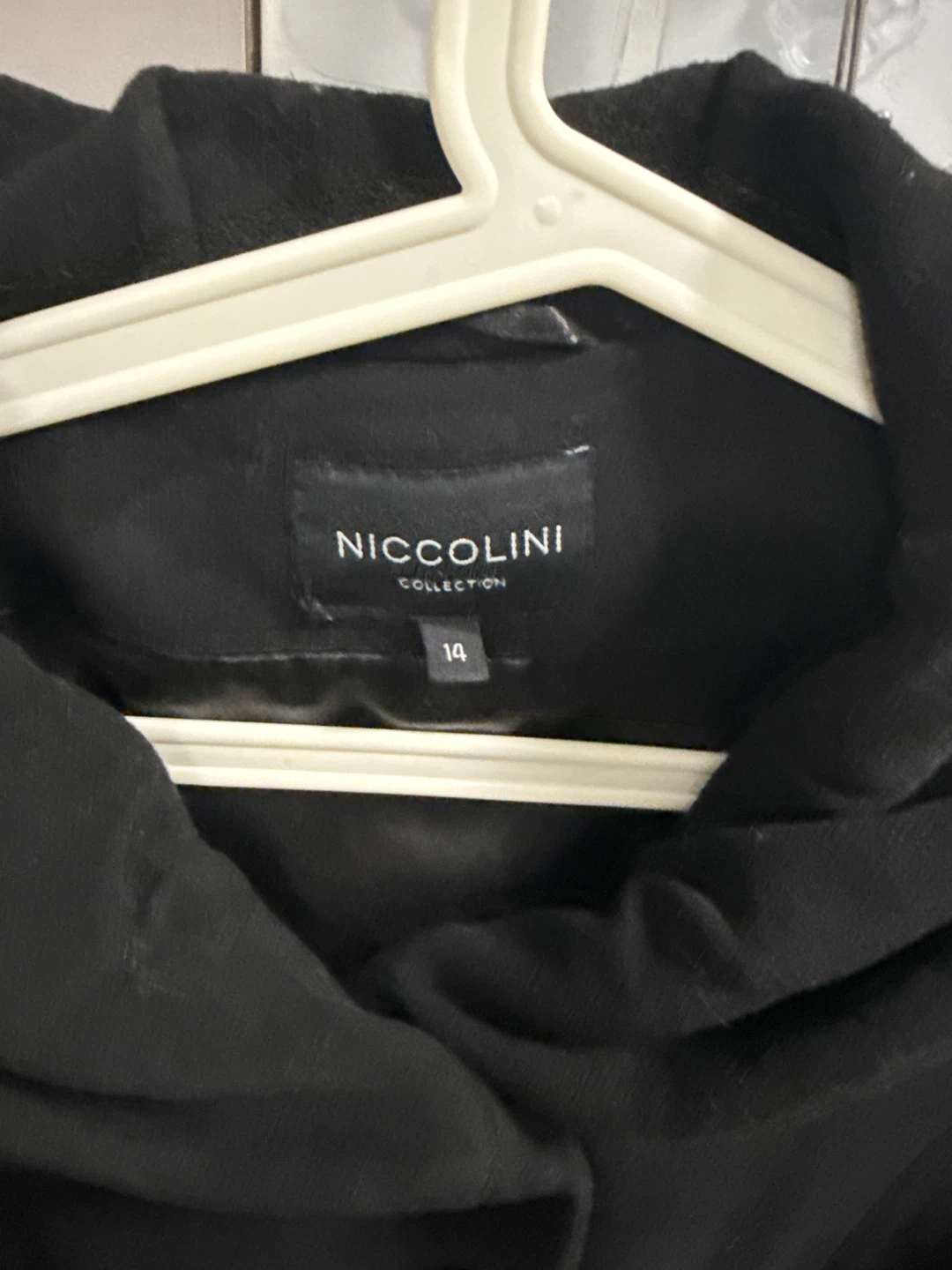 Niccolini Collection Black Hooded Coat - photo 2
