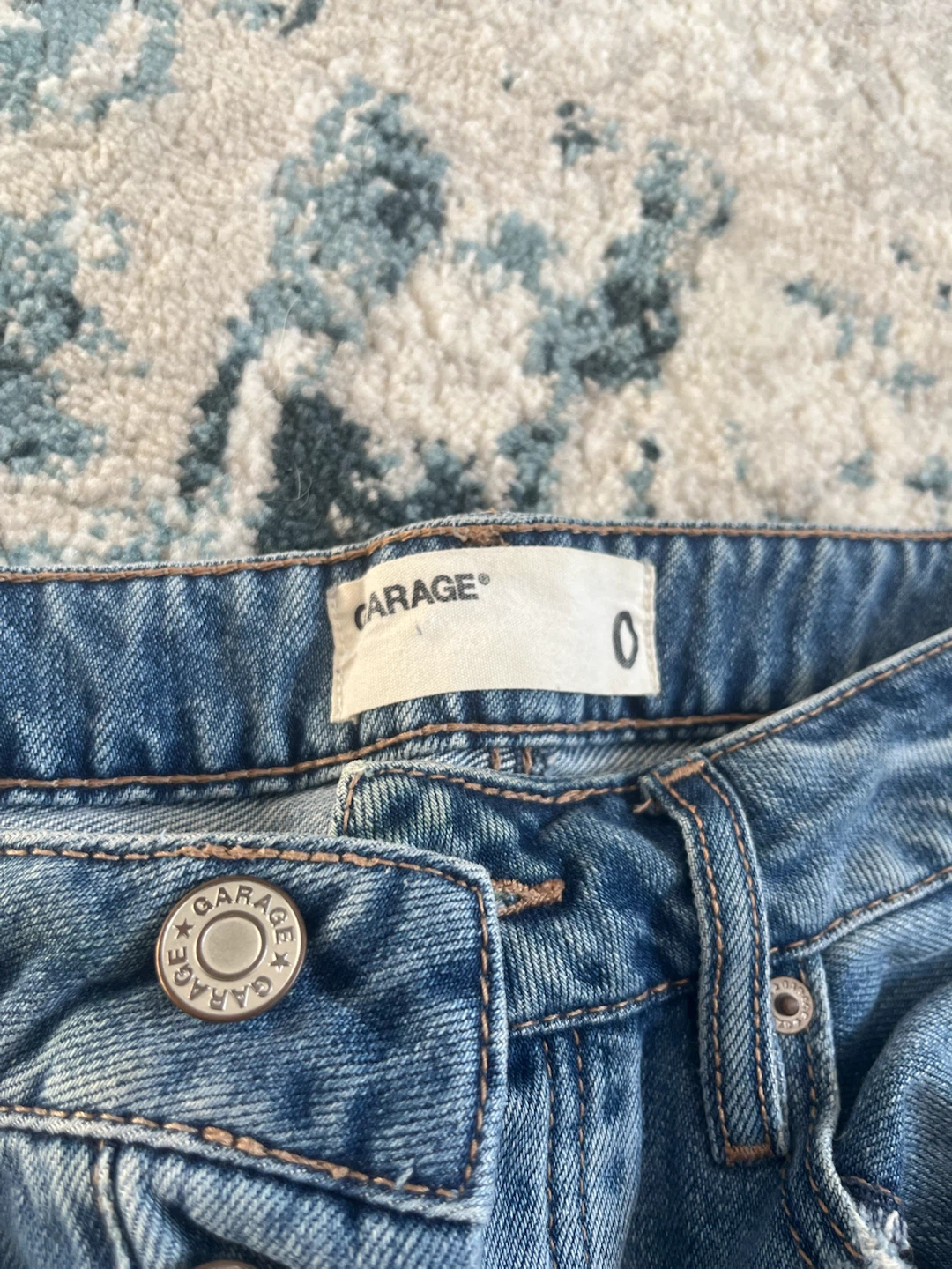 Garage Distressed Denim Jeans - photo 2