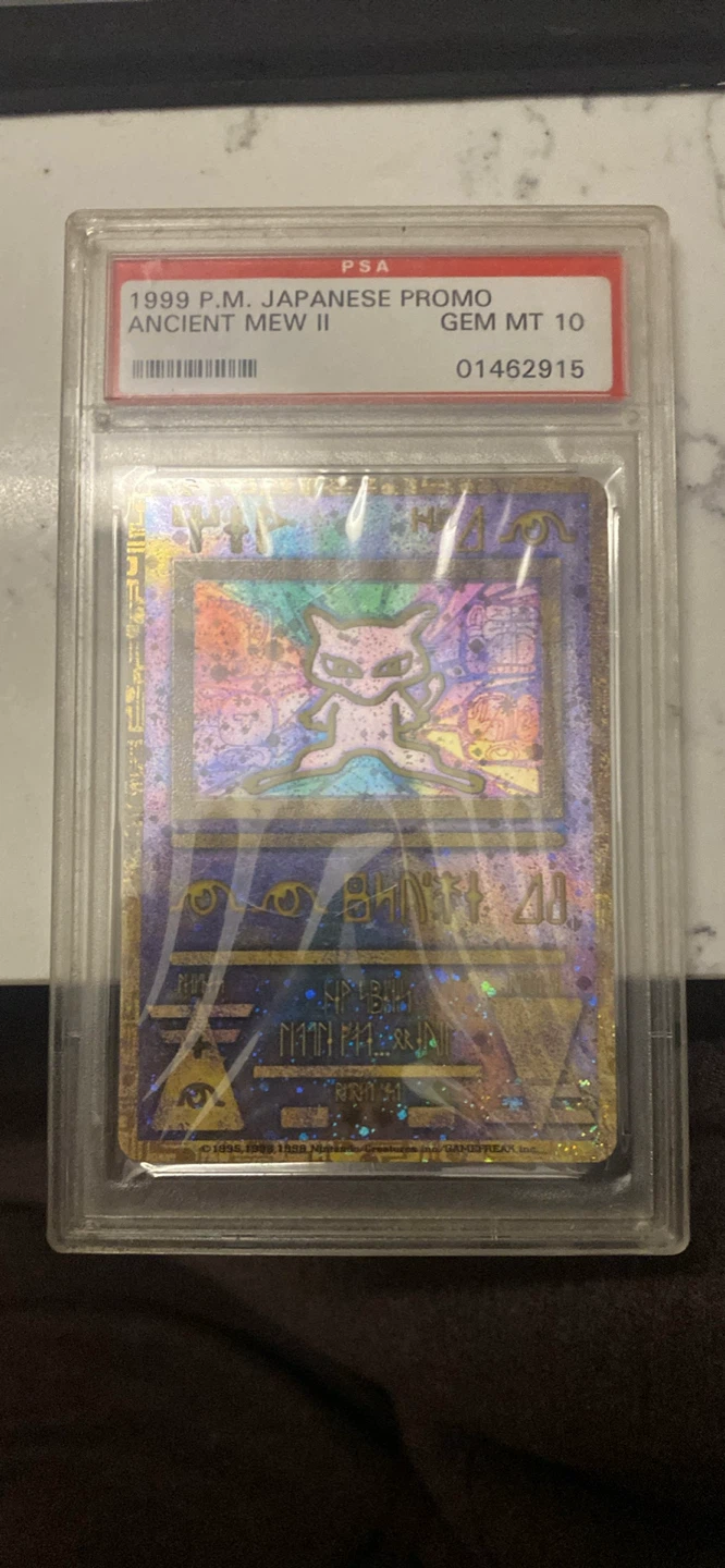 PSA 10 1999 Ancient Mew II Japanese Promo Card
