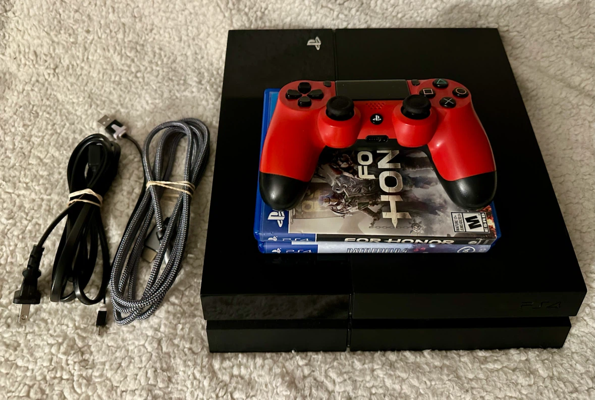 PS4 Console with 2 Games