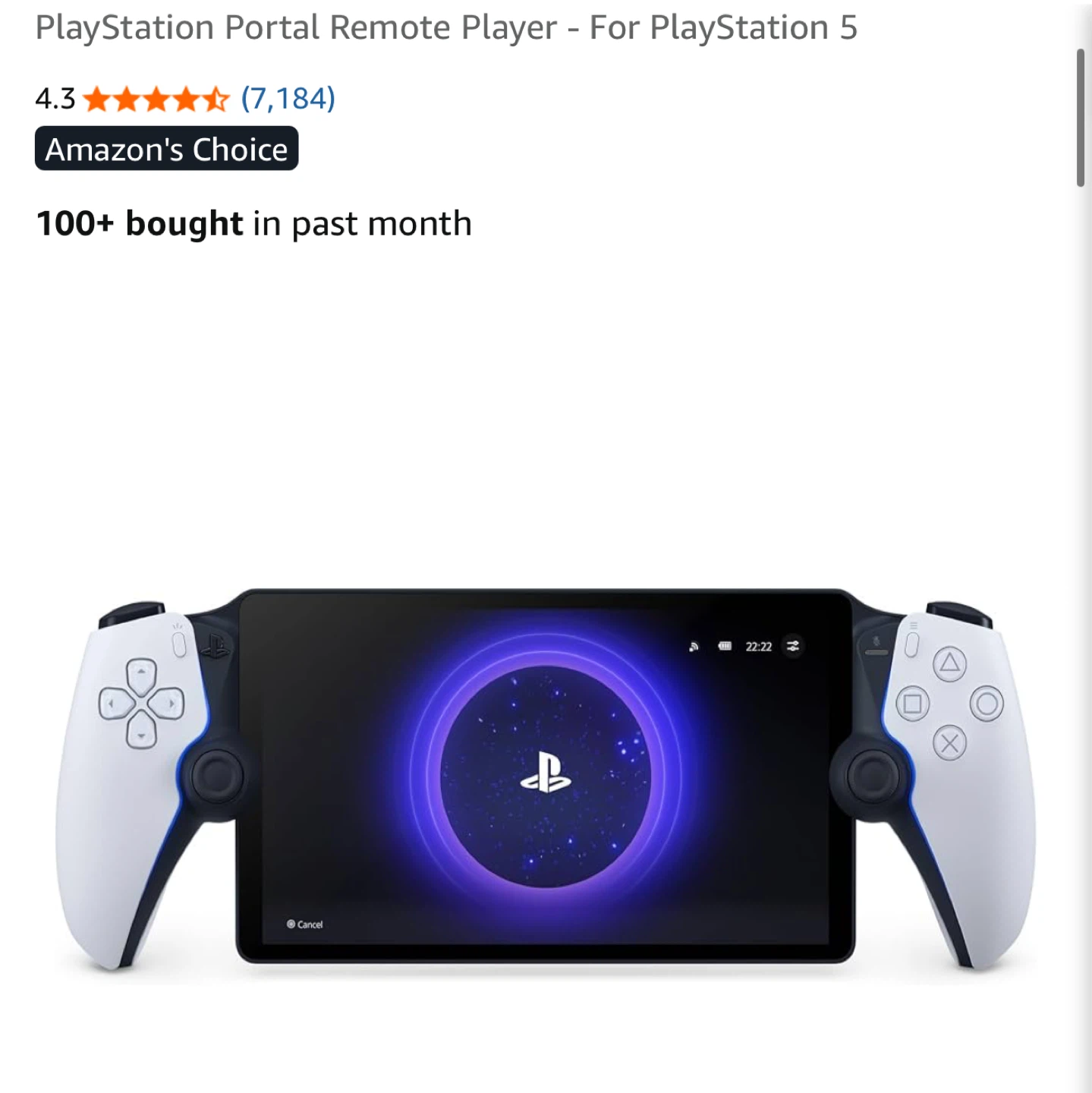 Playstation Portal Remote Player for PS5 - photo 5