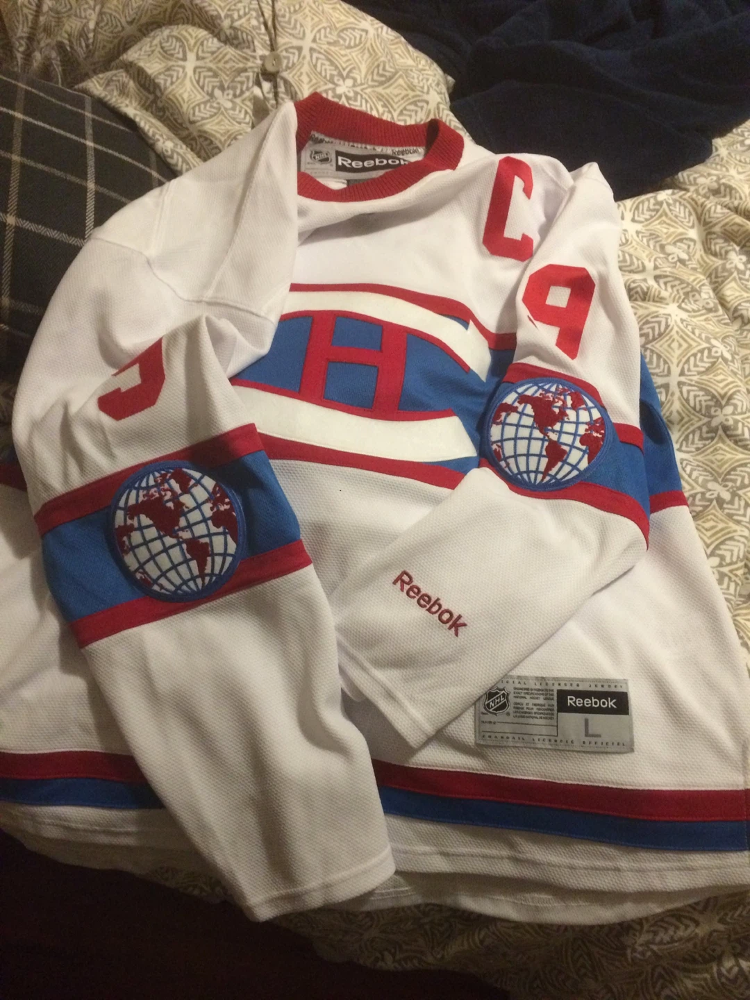 Reebok Maurice Richard Montreal Canadiens Jersey - photo 3