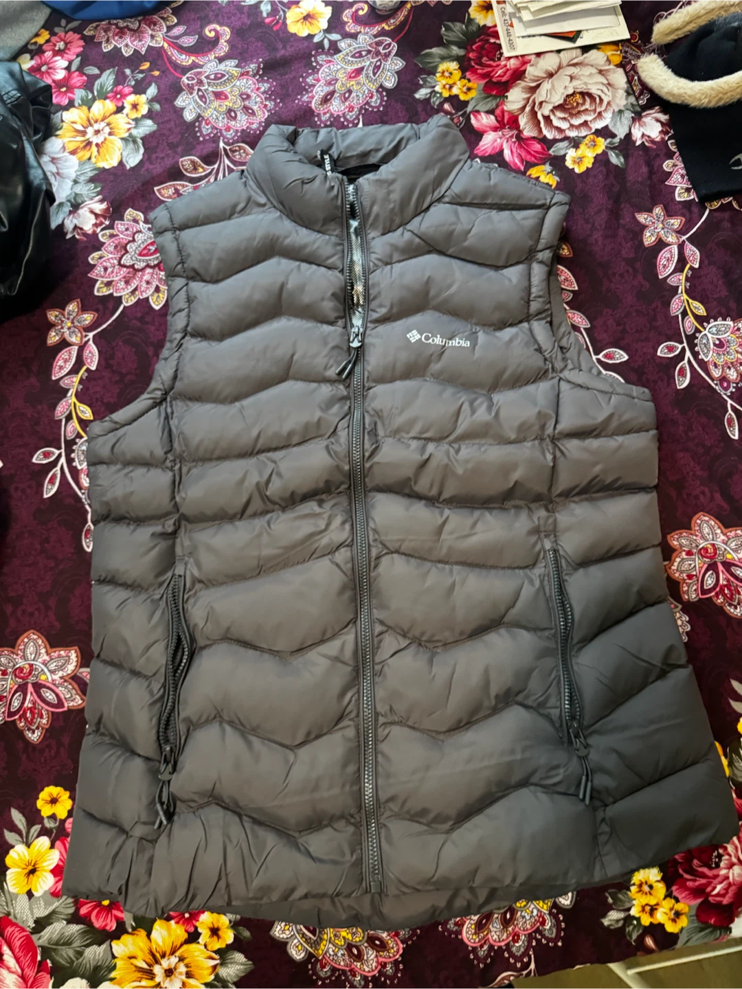 Columbia Puffer Vest - Grey