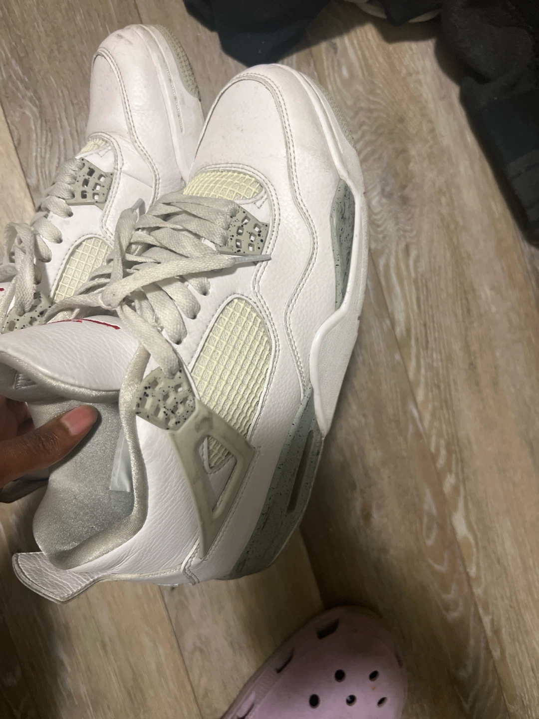 Nike Air Jordan 4 Retro White Oreo - photo 2
