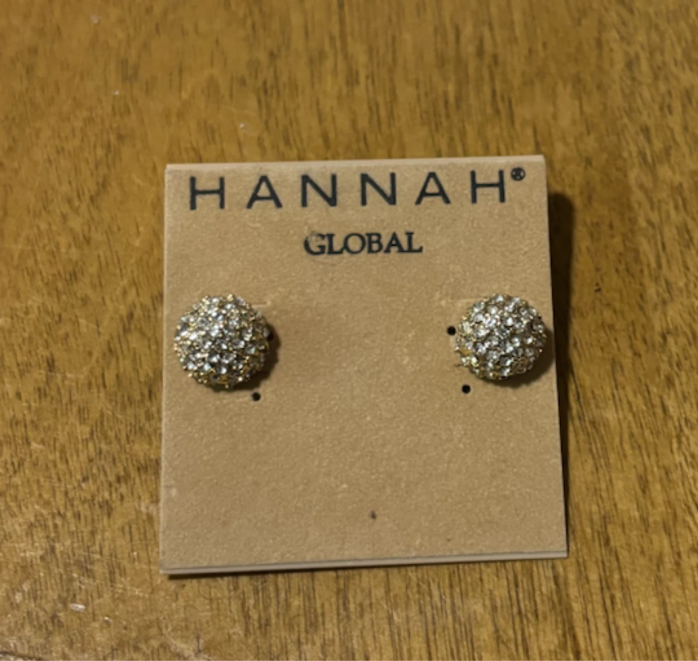 NEW-CLEARANCE-Hannah Global Crystal Stud Earrings