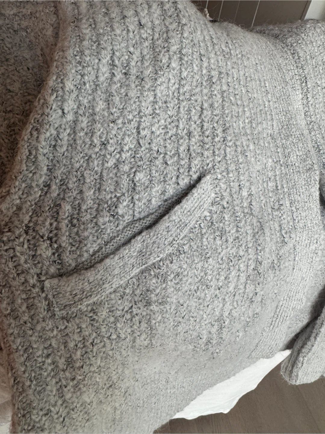 Grey Knit Cardigan - photo 3