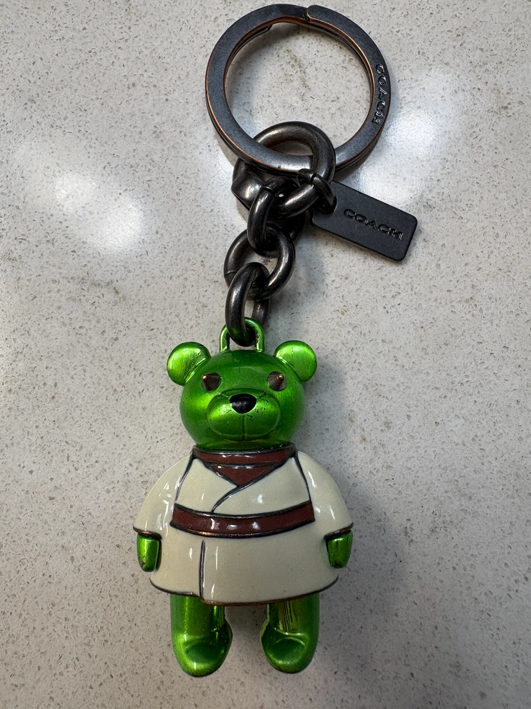 Coach x Star Wars “Yoda” Bear Keychain