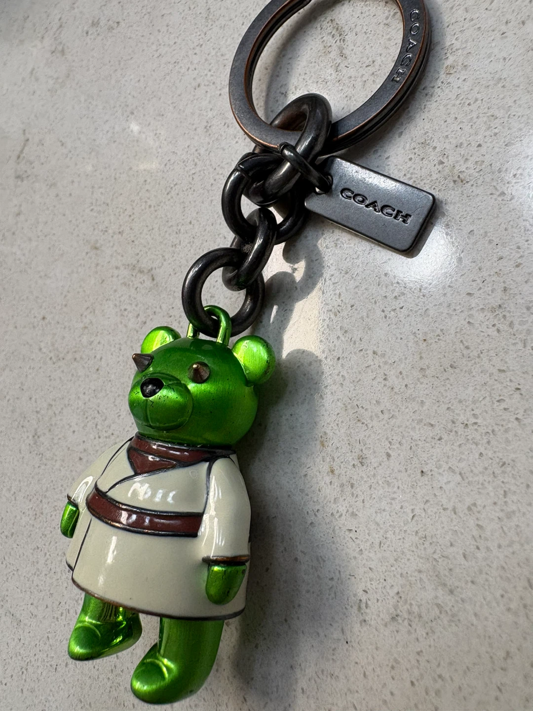 Coach x Star Wars “Yoda” Bear Keychain - photo 3
