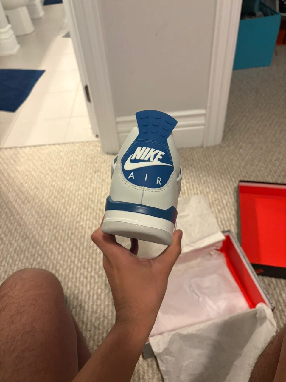 Nike Air Jordan 4 Military Blue(DEADSTOCK) - photo 2
