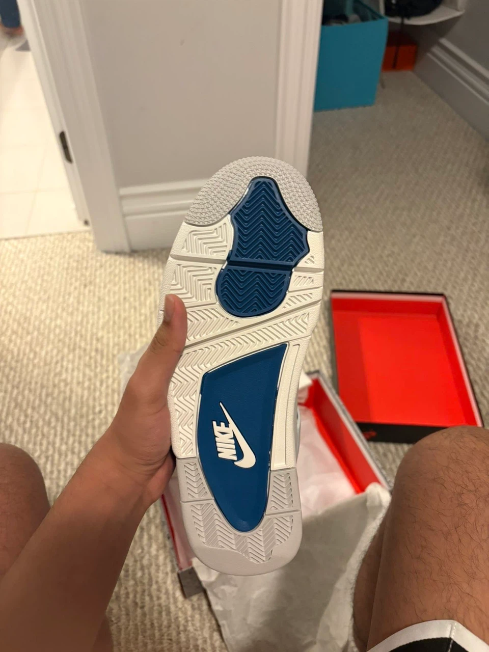 Nike Air Jordan 4 Military Blue(DEADSTOCK) - photo 3