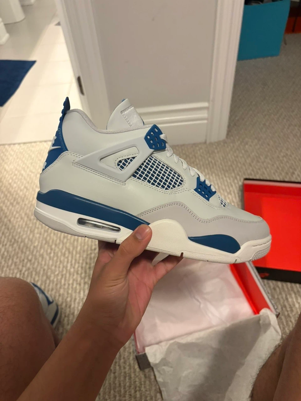 Nike Air Jordan 4 Military Blue(DEADSTOCK) - photo 4