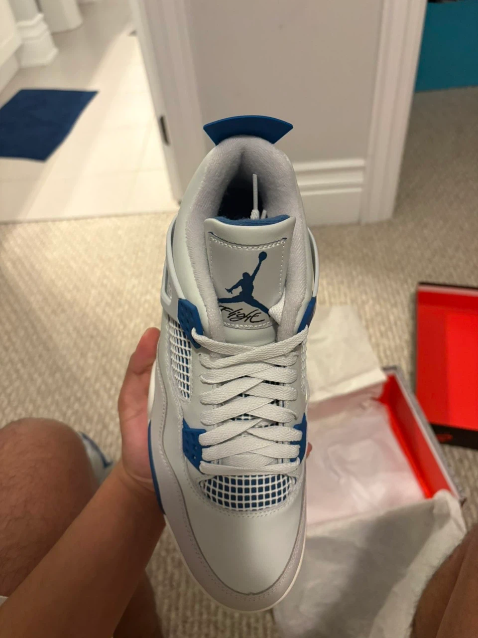 Nike Air Jordan 4 Military Blue(DEADSTOCK) - photo 5