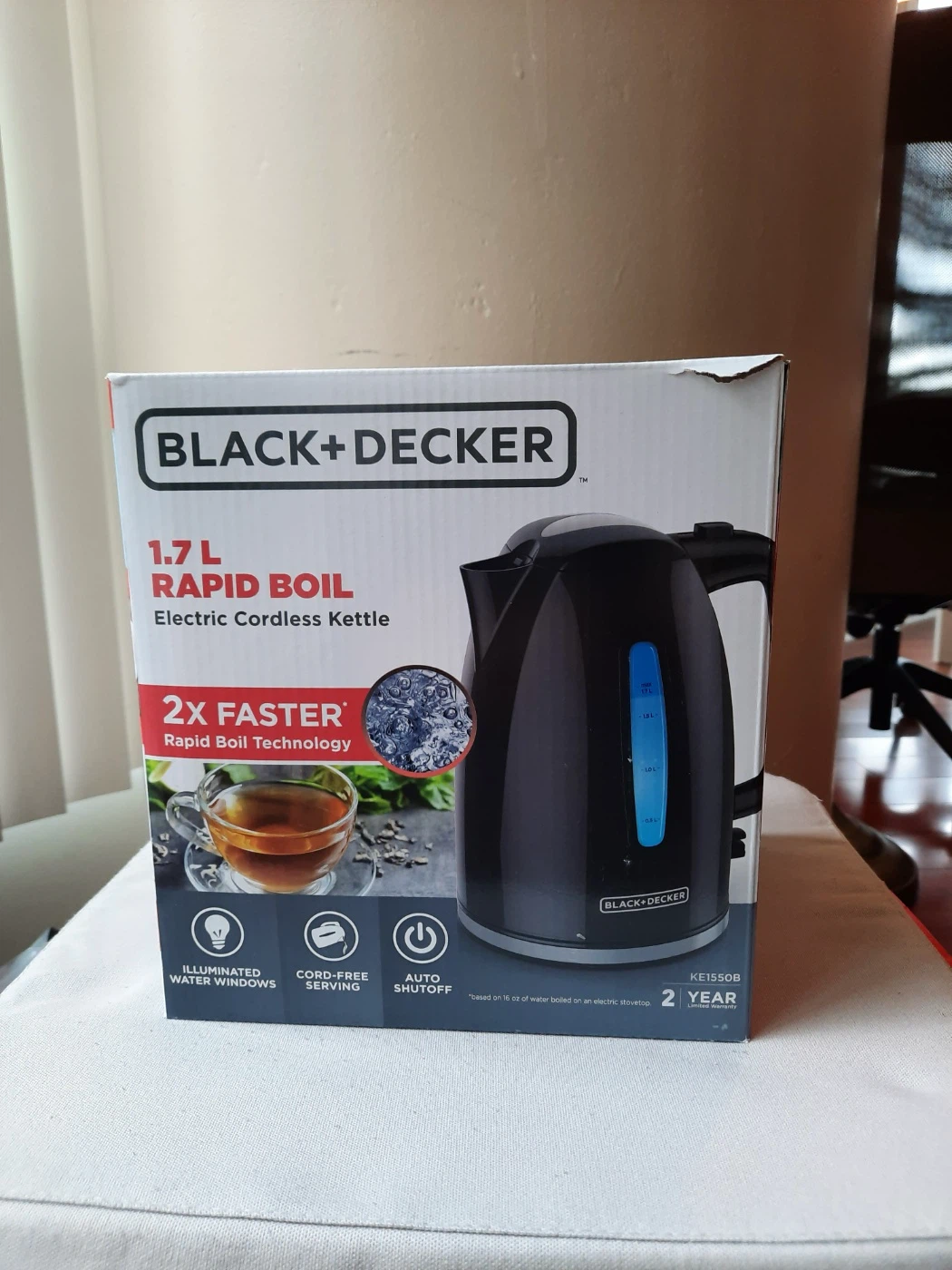 BLACK+DECKER 1.7L Electric Kettle