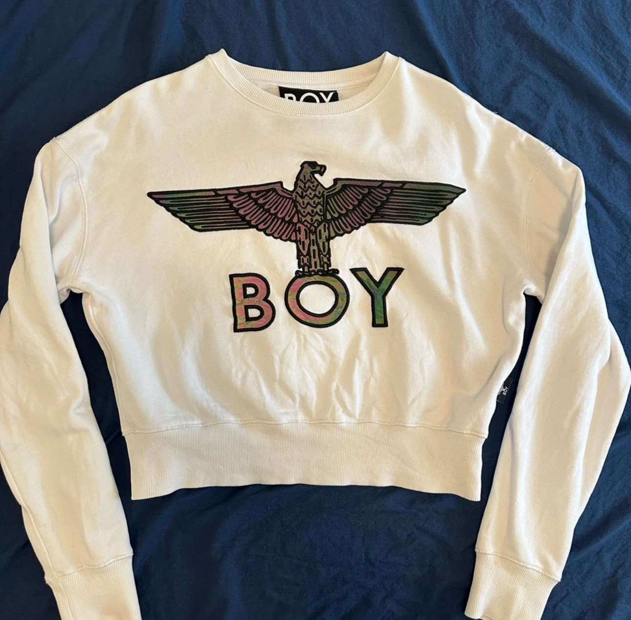 BOY London White Crewneck Sweatshirt - photo 2