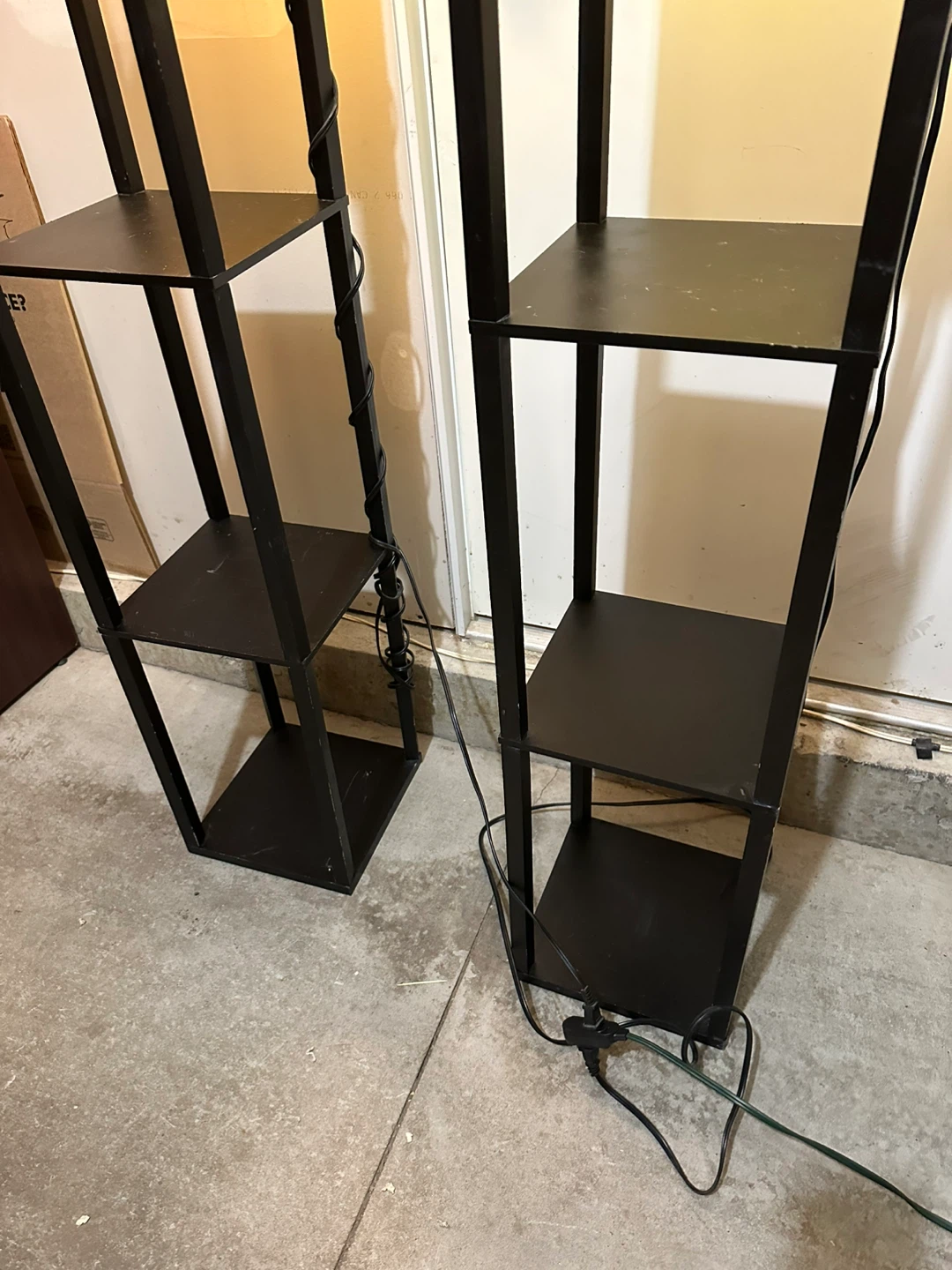 Pair of Shelf Floor Lamps - photo 4