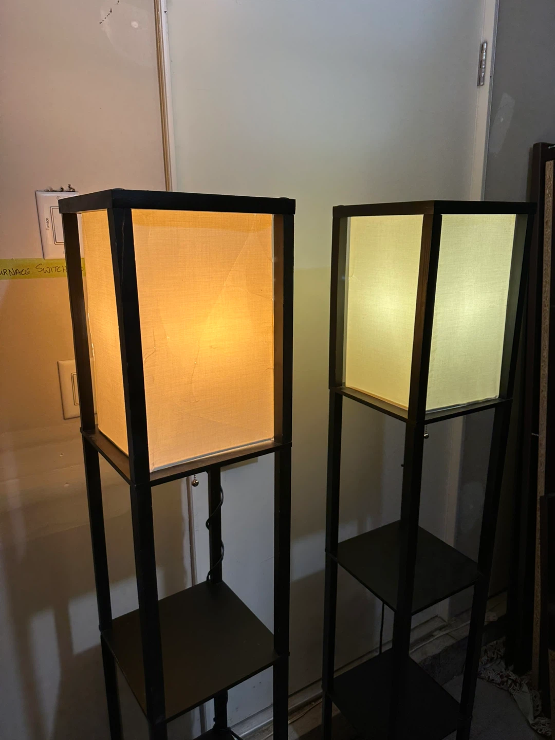 Pair of Shelf Floor Lamps - photo 5