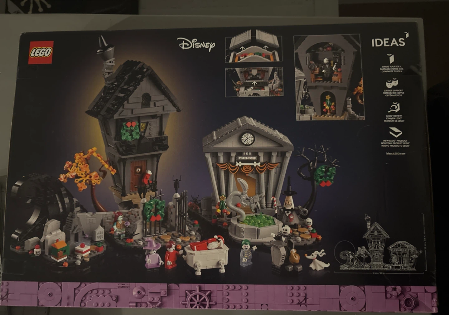 LEGO Ideas Disney The Nightmare Before Christmas 21351