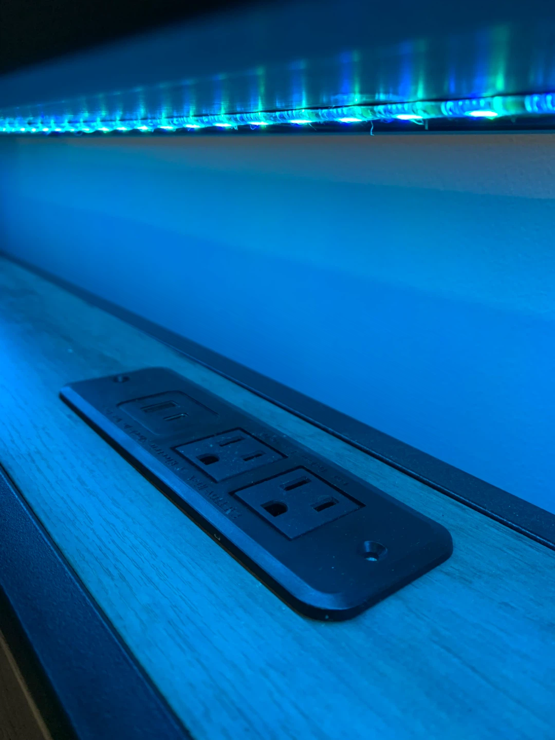 Twin LED Bed Frame with Mattress LED Lights - photo 5