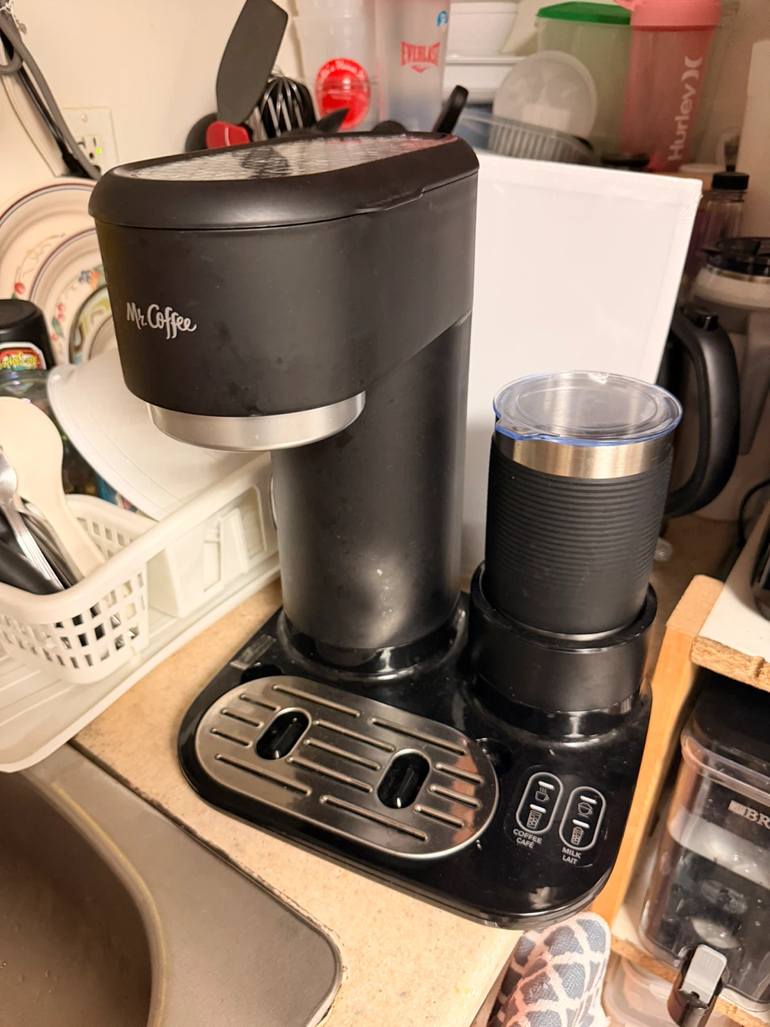 Mr. Coffee Cafe Barista Coffee and Milk Frother