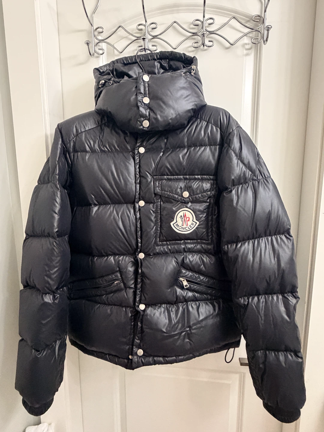 Moncler K2 Down Puffer Jacket Black