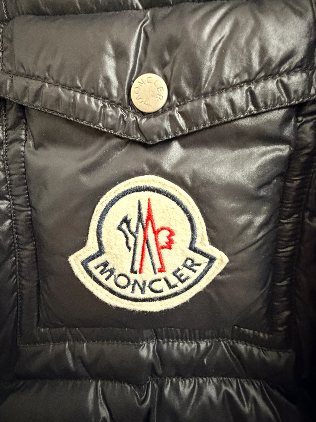 Moncler K2 Down Puffer Jacket Black - photo 2