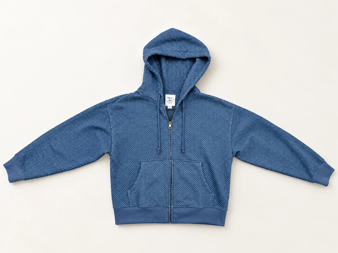 American Eagle Aerie Polka Dot fleece Hoodie