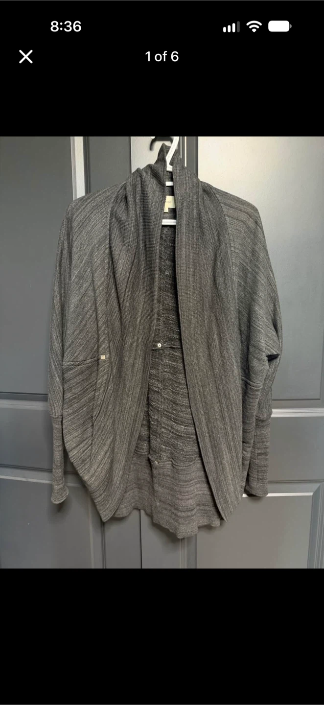 Wilfred Grey Cardigan