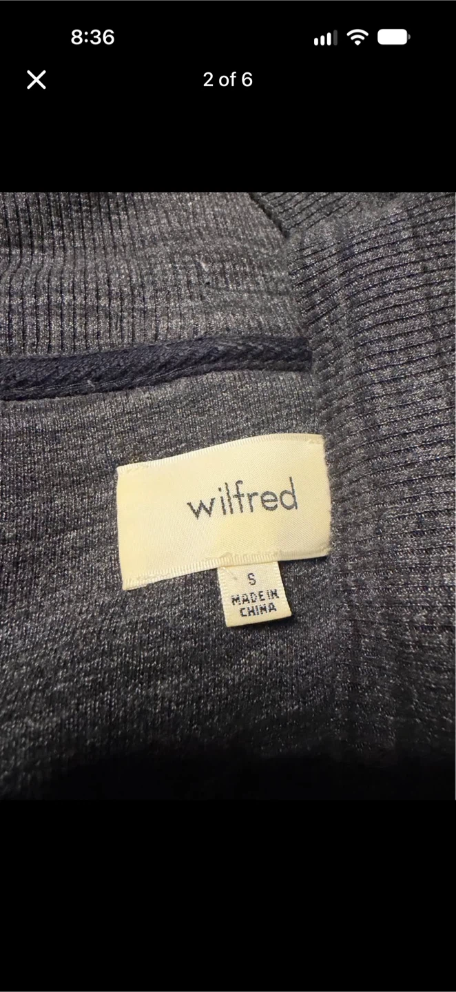 Wilfred Grey Cardigan - photo 2