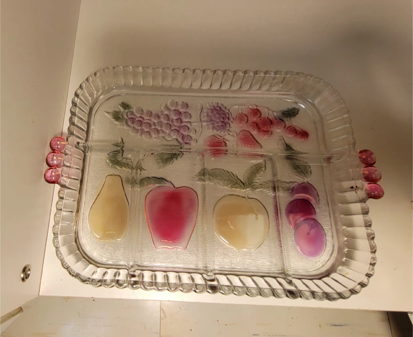 vintage Indiana Glass 5-Section Divided Relish Tray - photo 3