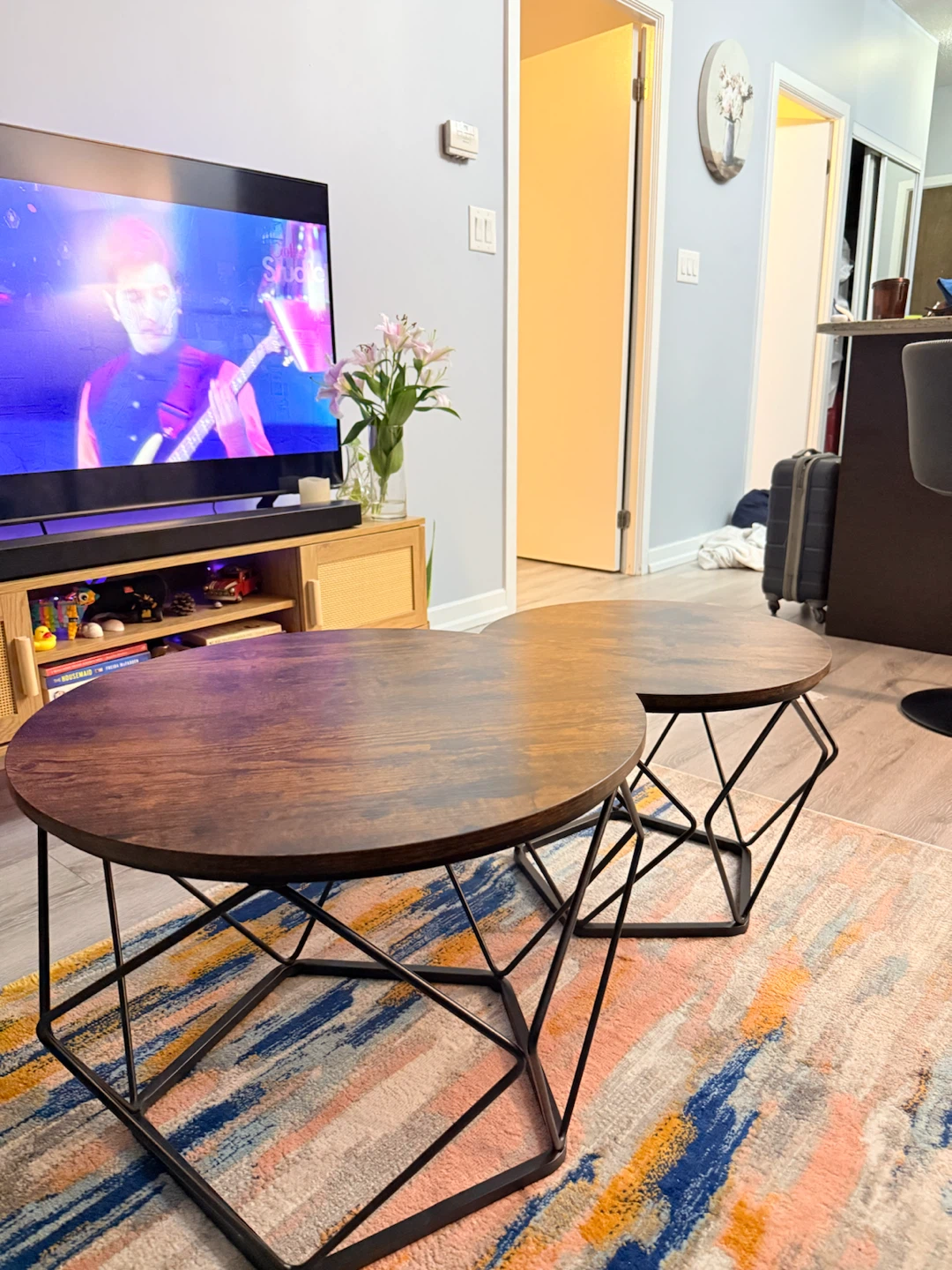 Set of Two Nesting Coffee Tables - photo 2