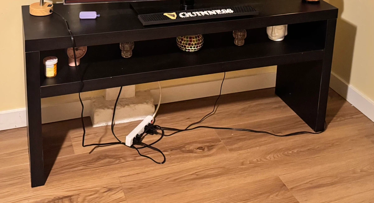 IKEA Lack Black TV Unit